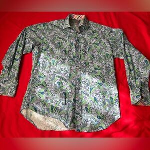 OMG ! Thomas Dean Paisley Shirt